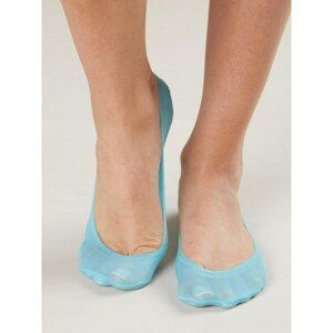 Blue bamboo ballerina socks