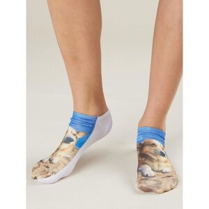 Cotton socks with a print