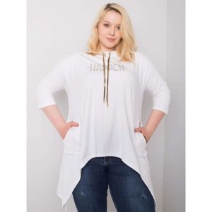 White loose blouse