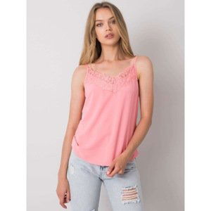 Women's coral top with straps