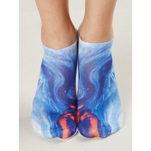 Women's short socks with a print