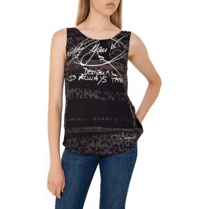 Desigual T-shirt Woman Knitted Sleeveless T-Shirt - Women's