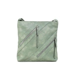 Mint handbag made of ecological leather