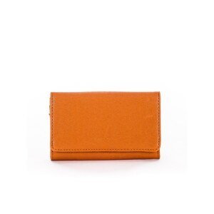 Light brown, eco-leather women's wallet
