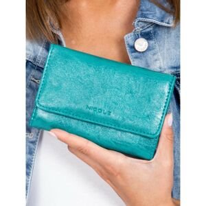 Marine women's wallet made of ecological leather