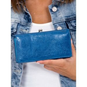 Women's blue wallet