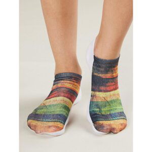 Women's short socks with a print