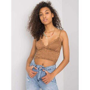 OH BELLA Camel lace top