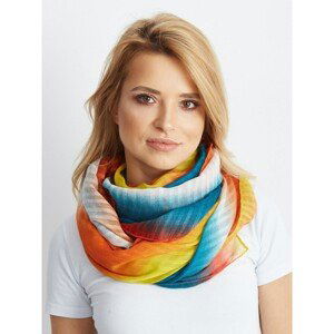 Scarf with an ombre pattern