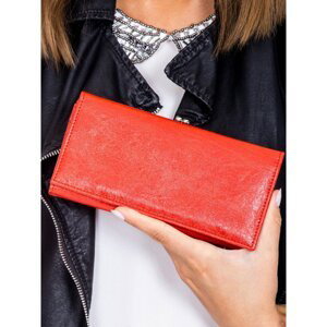 Women's red wallet