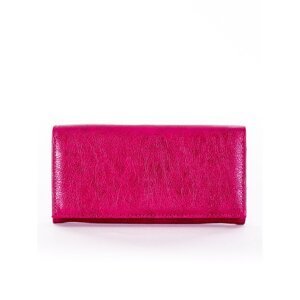 Women's pink oblong wallet