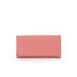 Dirty pink women's wallet made of ecological leather