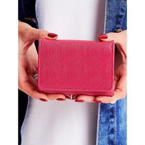 Women's pink plain wallet