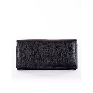 Women's long black wallet