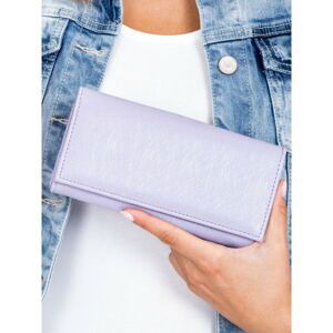 Light purple eco leather wallet