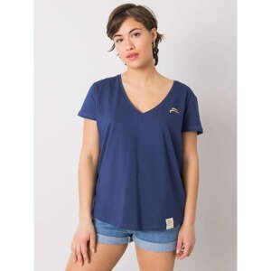 Navy Blue T-Shirt by Ginny FOR FITNESS
