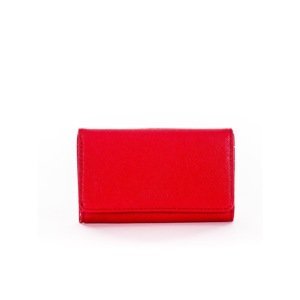 Red women's wallet made of eco-leather