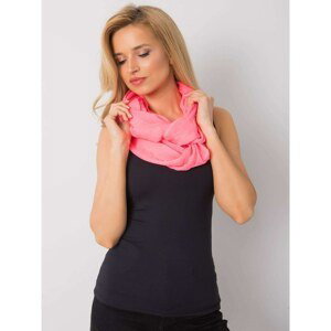 Fluo pink viscose scarf