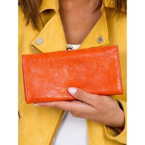 Orange women's wallet