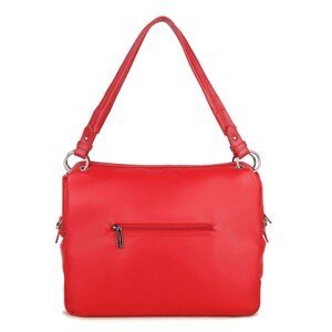 LUIGISANTO Red bag made of ecological leather