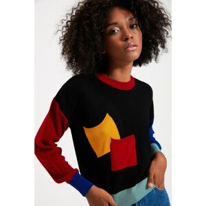 Trendyol Red Pocket Detailed Knitwear Sweater