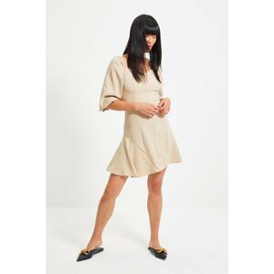 Trendyol Stone Flywheel Dress