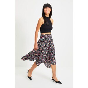 Trendyol Black Belted Skirt