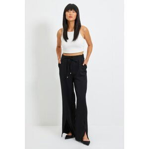 Trendyol Black Tie Trousers