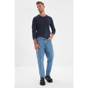 Trendyol Blue Men's Relax Fit Jeans