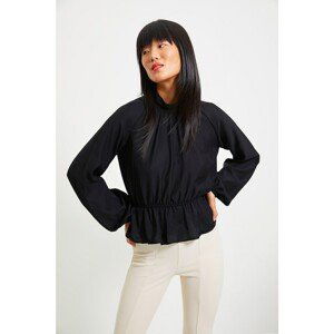 Trendyol Black Turtleneck Blouse