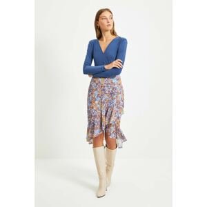 Trendyol Multi Colored Ruffle Skirt