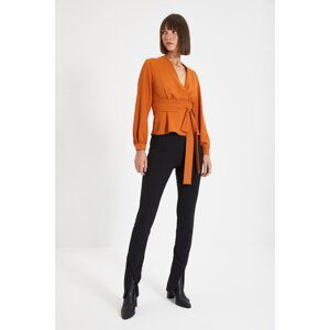 Trendyol Tile Tie Detailed Blouse