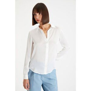 Trendyol Ecru Basic Shirt