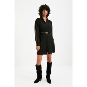 Trendyol Black Belted Dress