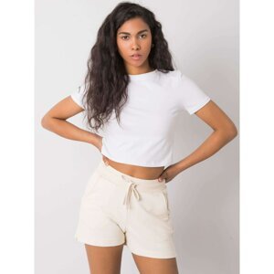 FOR FITNESS Ladies' beige shorts