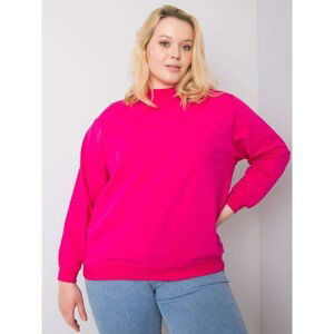 Oversized fuchsia sweatshirt