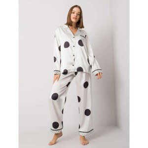 Women's white pajamas with pants