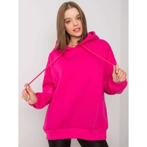 Aryanna pink sweatshirt with pockets