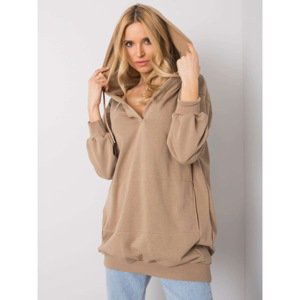 Light brown olive hoodie