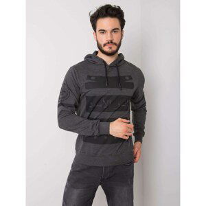 Graphite men's hoodie