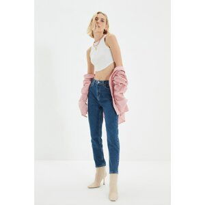 Trendyol Blue High Waist Mom Jeans