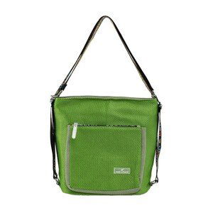 Women's green shoulder bag