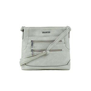 Gray women's eco-leather handbag