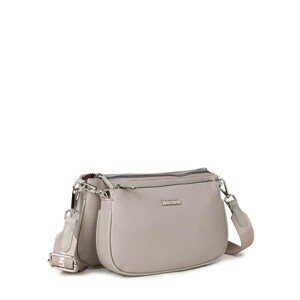 LUIGISANTO Gray double handbag for women