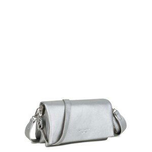 LUIGISANTO Silver eco-leather handbag