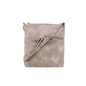 Dark-beige women's eco-leather handbag