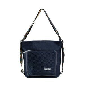 Ladies' navy blue shoulder bag