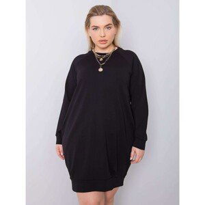 Black dress plus sizes with long sleeves
