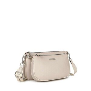 LUIGISANTO Cream double handbag for women