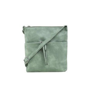 Green women's eco-leather handbag